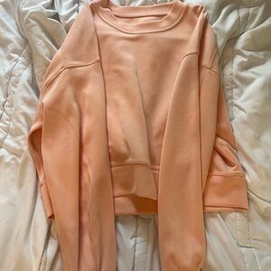 Lululemon Softstreme Perfectly Oversized Cropped Crew